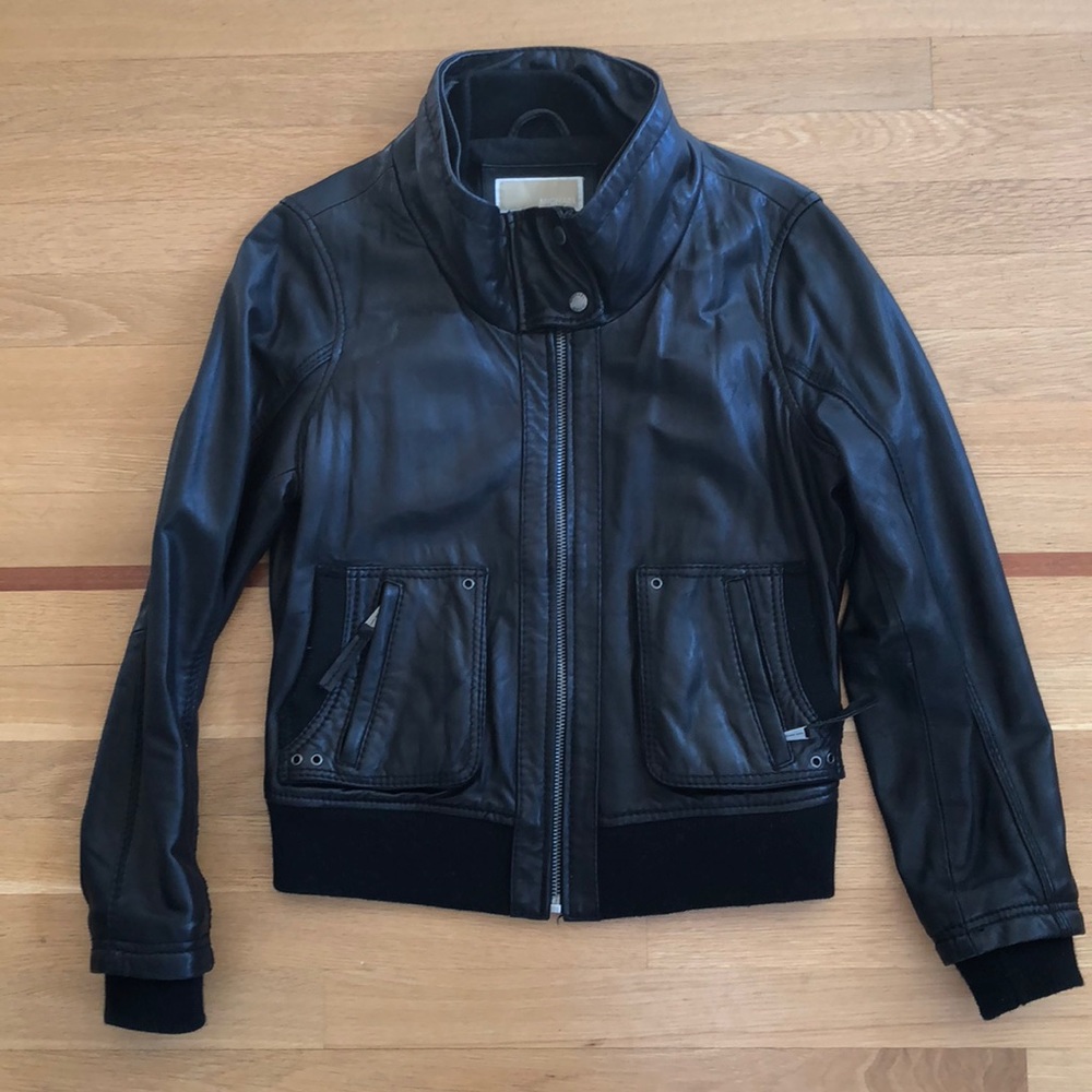Michael Kors leather jacket